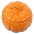 thumbnail image 2 of Miangastore Ceramic Tea Canister Small Storage Container Pumpkin Shape Cookie Jar Kitchen Storage Jar, 2 of 8