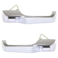 thumbnail image 4 of OEM Grade Front Left and Right Exterior Door Handle Compatible with 1993-1998 Jeep Grand Cherokee Chrome Without Key Hole 55076057AB-PFM 55076056AB-PFM 5.9 Limited Base Laredo, 4 of 5