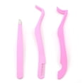 thumbnail image 4 of Pinzas para injerto de pestañas postizas, juego portátil, pinza para cejas, pinza para hipocampo en forma de siete, herramienta auxiliar para pestañas postizas, 4 of 5