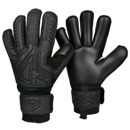 Renegade GK Fury Soccer Goalie Gloves with Removable Pro-Tek Fingersaves - Sizes 7-11, 5 Cuts/Styles - 30 Day 100% Warranty - Unisex, Youth, Junior, Adult