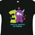 thumbnail image 4 of Inktastic Monster 3rd Birthday Boys or Girls Toddler T-Shirt, 4 of 5