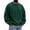 Dark Green, variant on IAJDKMEK Men's Corduroy Crewneck Sweatshirt - Relaxed Fit Long Sleeve Pullover Top for Men, Casual Everyday Sweatshirt with Soft Texture,Army Green L
