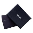 thumbnail image 6 of Prada Caramel Saffiano Leather Silver Triangle Logo Bifold Card Holder Wallet, 6 of 6