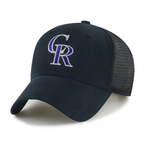 MLB Colorado Rockies Men's Snapback Trucker Hat