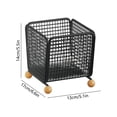 thumbnail image 4 of Sentmoon Shower Caddy Shower Organizer Hanging Bathroom Storage Rack Sink Organizer Basket Washbasin Shelf Countertop Holder for Toiletries Cosmetics Kitchen Bath Space Saving Use, 4 of 7