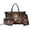 Black - Skull Flower, variant on DISNIMO Elephant Flower Print Handbag and Wallet Set with Makeup Pouch Fashion Top Handle Satchel Handbag with Zipper Closure PU Leather Purse for Daily Use