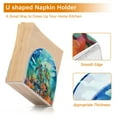 thumbnail image 4 of Sea Turtles in Ocean Acrylic Napkin Holder Clear Paper Tissue Dispenser Kitchen Dining Room Bathroom Party Hotel, 4 of 8