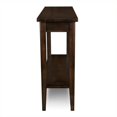 thumbnail image 4 of Leick Console Rectangulaire en Bois Laurent de Meubles en Chocolat Cerise, 4 of 5