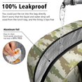 thumbnail image 3 of Insulated Lunch Bag for Women, Floral Print Oxford Fabric Lunch Box, Leakproof Thermal Cooler Tote for Work, School & Picnic, Camo, Camouflage Print, 3 of 5