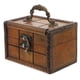 thumbnail image 1 of GOOHOCHY Alcancía de madera, caja de dinero vintage, caja de baratijas retro, alcancía de madera, contenedor de joyas retro, adornos de escritorio, alcancía, alcancía, contenedor de monedas de, 1 of 8