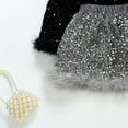 thumbnail image 5 of XXWXYD Sparkly Sequin Tu𝗍u Skirt Elastic Waist Shiny Tulle Ballet Dance Dress Toddler Baby Puffy Mesh Par𝗍y Outfit Girls A Line Princess Costum𝖾 Flared, 5 of 9