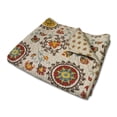 thumbnail image 4 of Andorra Cotton Throw, Throw, Quilted, Multi-Colored, Cotton, Nature / Floral, Cottage/Country, 4 of 5