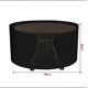 thumbnail image 2 of Garden Furniture Cover Round Garden Table Cover Waterproof Heavy Duty Circular Outdoor Patio Furniture Tent Cover Anti-UV Dining Chair Table Dust Cove, 2 of 5