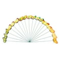 thumbnail image 1 of Clearance! 24PCS PVC Simulation Butterfly Figurines Green Plant Crafts For Flowerpot Garden, 1 of 5