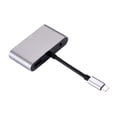 thumbnail image 2 of Tipo C HUB 4K USB 3.0 Adaptador VGA Convertidor de teclado de aleación de aluminio Estación de acoplamiento de aleación de aluminio Accesorios portátiles Suministros de computadora Methold EL005698-00B, 2 of 7