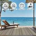 thumbnail image 5 of KUETH 6'x 9' Outdoor Waterproof Rug Camping Mat Patio Carpet,COFFEE&BEIGE, 5 of 5