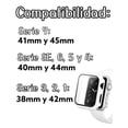 thumbnail image 2 of Correa para Apple Watch de 41mm de Silicón + Case Protector de pantalla con Cristal Templado. Mamá Pulpo  Silicón con case, 2 of 4