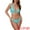 Lake Blue, variant on DARING DIVA Women's Wide Strap O Ring Cut Out Bikini Sets X-Large Royal Blue