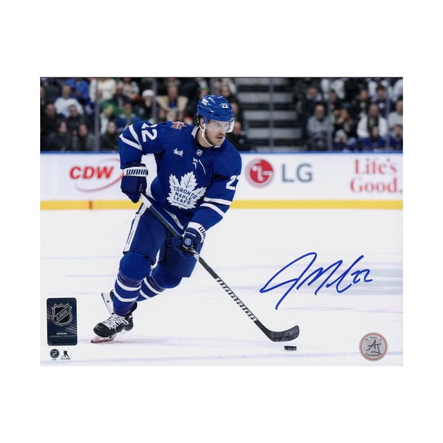 Jake McCabe Rondelle de Hockey Toronto Autographié 8x10 Photo