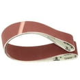 thumbnail image 3 of Uxcell 2" x 42" 240 Grit Lapped Joint Aluminum Oxide Sanding Belts 3 Pack, 3 of 5