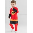 thumbnail image 2 of Disney Incredibles Mr Incredible Zip Up Cosplay Coverall Newborn to Toddler, 2 of 5
