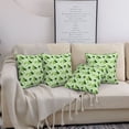 thumbnail image 7 of Throw Pillow Covers Set of 4 Cute Limes Flowers Soft Decorative Pillowcase for Couch Living Room Bed Sofa, Square Pillow Covers Pillow Protector with Zipper, Home Decor 18"x18", 7 of 7