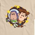 thumbnail image 2 of Disney - Toy Story 4 - Buzz And Woody - Men's Short Sleeve Graphic T-Shirt, 2 of 5