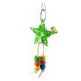 thumbnail image 4 of Cheers Colorful Bead Bird Five-Point Star Shape Cage Swing Chewing Climbing Parrot Toy, 4 of 6