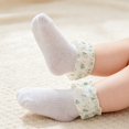 thumbnail image 4 of Miaouyo Ankle Socks for Little Girls Lace Ruffle Cuff Breathable Princess Socks, 4 of 7
