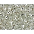 thumbnail image 3 of Miyuki Round Seed Bead Size 6/0 20g-Tube Silver Lined Crystal, 3 of 5