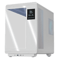 thumbnail image 2 of Gabinete DXT GAMING Titan X Media Torre con Display de Temperatura y Velocidad 4 Fan ARGB USB-C Blanco CDXT600WT, 2 of 6