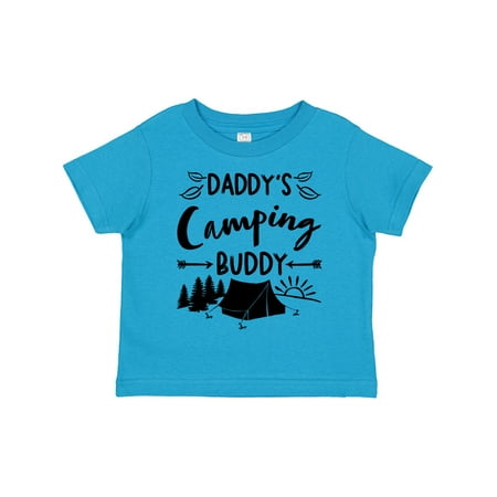 

Inktastic Daddys Camping Buddy Gift Toddler Boy or Toddler Girl T-Shirt