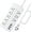 Type 1, variant on US-Plug Socket Power Strip AC Outlets Socket USB Ports Socket Type-C Socket Overload Protector Socket Multi Plug Outlets Charging Socket for Home Living Room Office Travel, Type 3