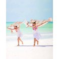 thumbnail image 3 of Orange Starfish Beach Towels Oversized Super Absorbent, Rustic Ocean Coastal Shells Conch Coral Lightweight Bath Towel Quick Dry Sets For Bathroom/Pool/Rv Camping/Beach Play/Gym Room/Picnic 23"x47", 3 of 8