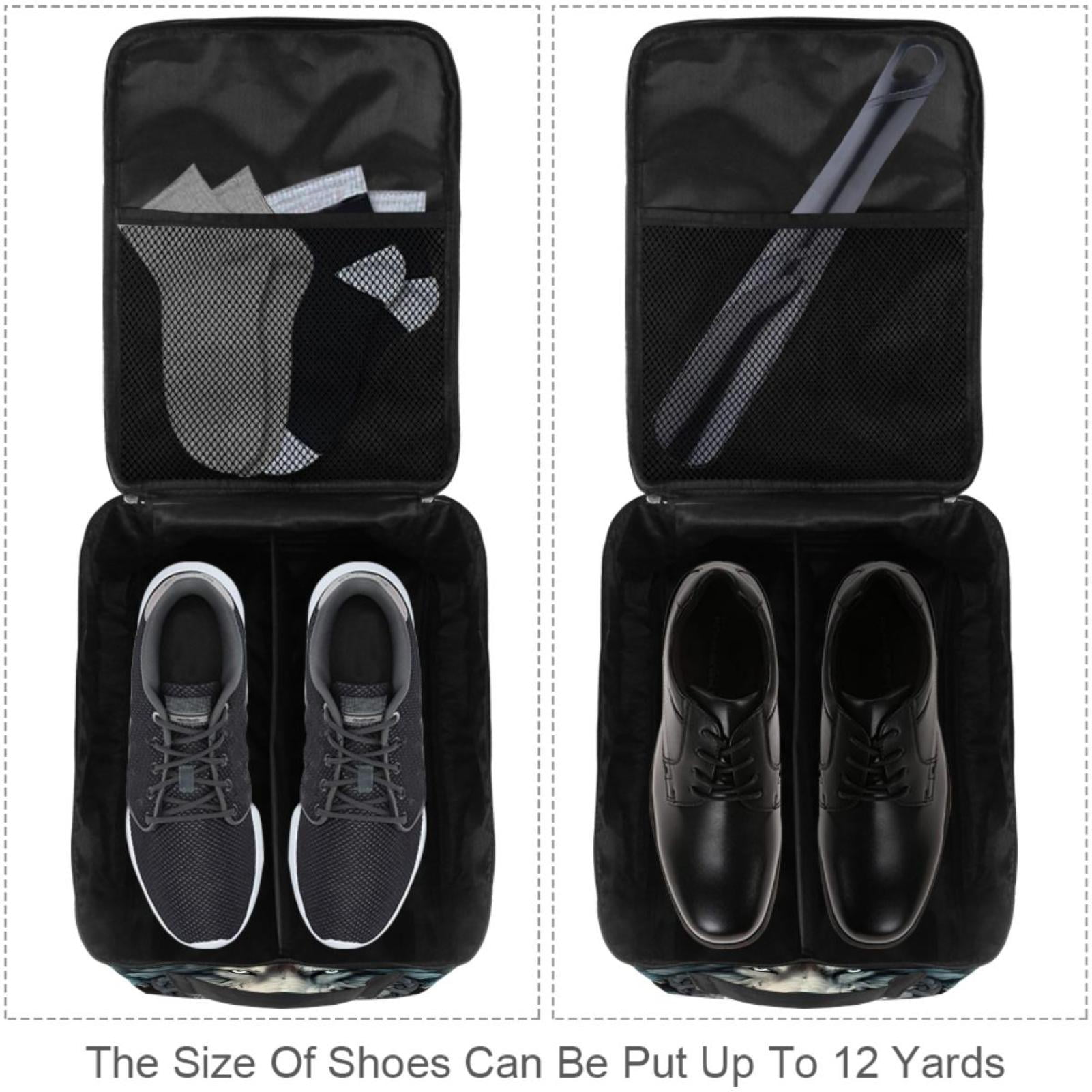 Wolf Polyester Shoe Boxes 23x31cm/9x12in - Organization and Storage Solution for Your Footwear Collection