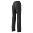 thumbnail image 6 of ctdiral Womens High Waist Straight Trousers Elastic Waist Long Pants with Pockets Solid Color Dress Pants Business Office Work Pants Dark Gray S, 6 of 6