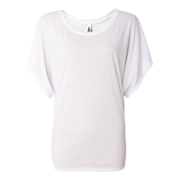Bella Canvas 8821 Women's Flowy Draped Sleeve Dolman T-Shirt