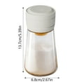 thumbnail image 3 of Glass Jars With Sealed Lids And Shaker For Organized Kitchen Pantry Storage And Countertop Display, 3 of 7