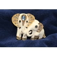 thumbnail image 7 of Just Love Jewels Vintage Crystal Elements Sapphire Eyed Pearlescent Paint Elephant Pin Brooch, 7 of 7