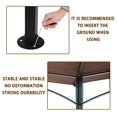 thumbnail image 5 of Gazebo Grill 8'x 5 Pieds Auvent Barbecue BBQ Gazebo Tente avec Évent Double Niveau Extérieur, 5 of 5