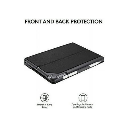 Logitech - Slim Folio Keyboard Folio for Apple iPad (5th & 6th Gen) - Black