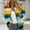C_ Yellow, variant on Womens Vintage Floral Branch Print Bomber Jacket Ribbed Edge Zip Front Slip Hand Pockets Boxy Cut for Family Picnic Downtown Tour Navy XXL