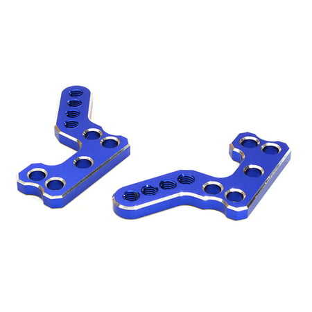 Integy RC Toy Model Hop-ups C26774BLUE Billet Machined Front Adjustable Shock Mount for Axial Wraith Rock