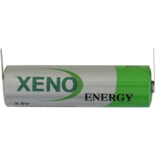 Xeno XL060F 3.6V AA 2.4Ah Lithium Battery with Tabs
