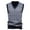 Silver(2025), variant on Mens Sweater Vest Fall and Winter Long Sleeve Warm and Thermal Top Clothes ,Silver,2XL