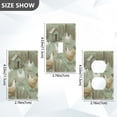 thumbnail image 2 of Light Switch Cover Switch Plate Outlet Cover Plug Cover for Electrical Unused Outlet Cover Cute Chickens Illustration, 2 of 6