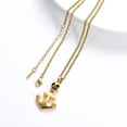 thumbnail image 5 of Anchor Skull Cremation Urn Necklace for Human Ashes Cremation Jewelry for Men Women Memorial Gifts Keepsake Ashes Pendant Jewelry, 5 of 6