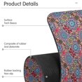 thumbnail image 4 of Yayeee Faucet Mat for Kitchen Sink 14.7" Diatomite Long Splash Guard Pad, Colorful Mandala Pattern, 4 of 7