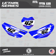 thumbnail image 2 of Kalair GFX Graphics Kit for Yamaha TTR125 (2008-2023) Lethal Series, 2 of 5