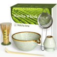 thumbnail image 1 of Juego de batidores de matcha Vaiheng Matcha Bowl, soporte para batidores de bambú, 1 of 6